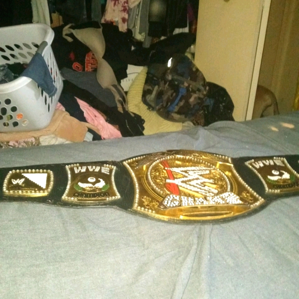 Real wwe belt